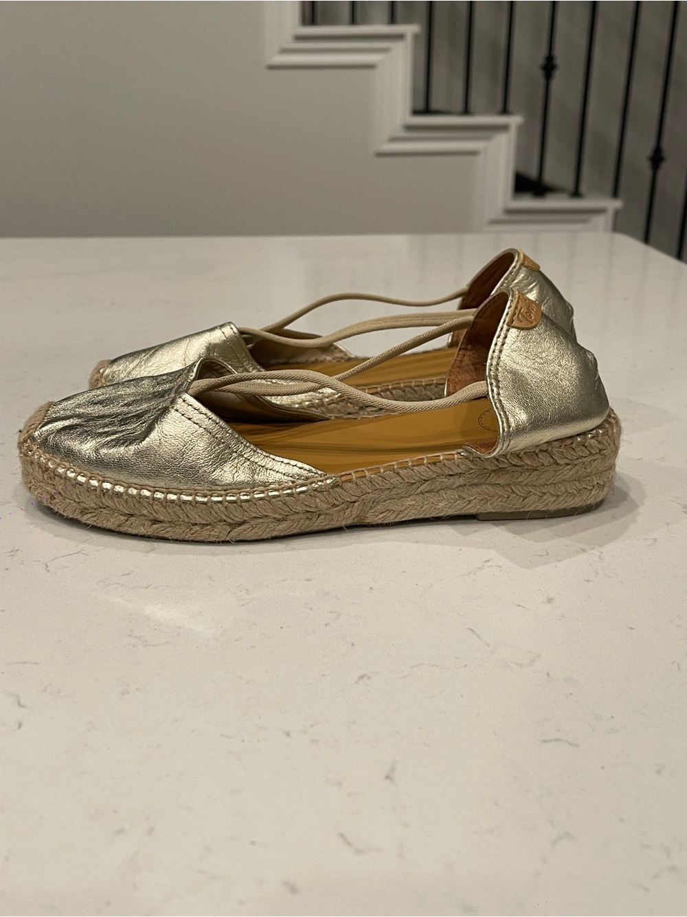 TONI PONS WOMEN'S SUEDE ESPADRILLES WITH STRAPS - ERLA-P 39
